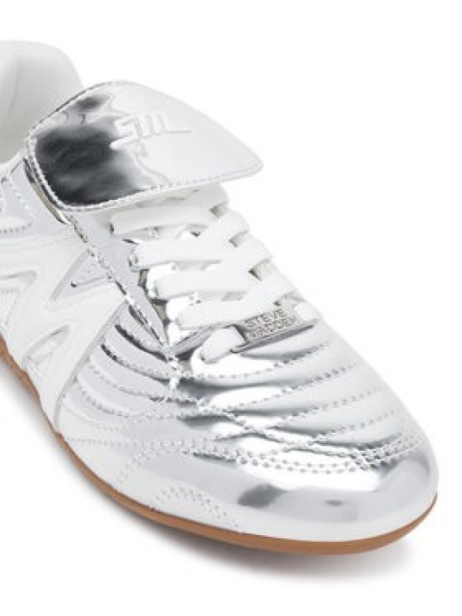 Steve Madden Sneakersy Freekick-E SM19000136 Srebrny
