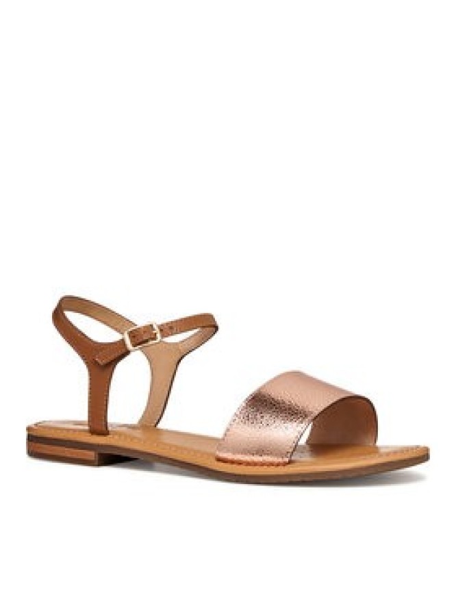 Geox Sandały D Sozy S D55LXJ 0N6KF CH85F Brązowy