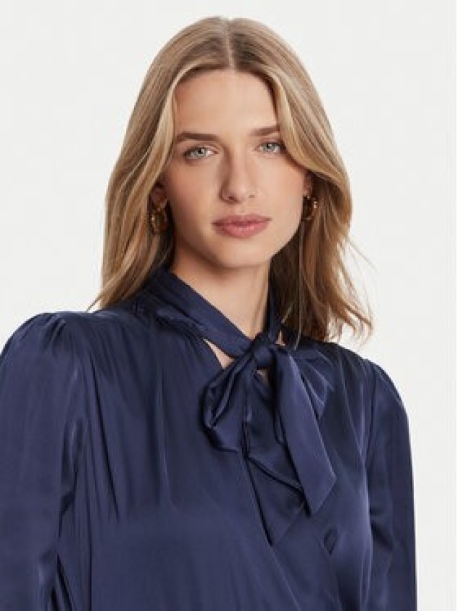 Rinascimento Sukienka wieczorowa CFC0125256003 Granatowy Regular Fit