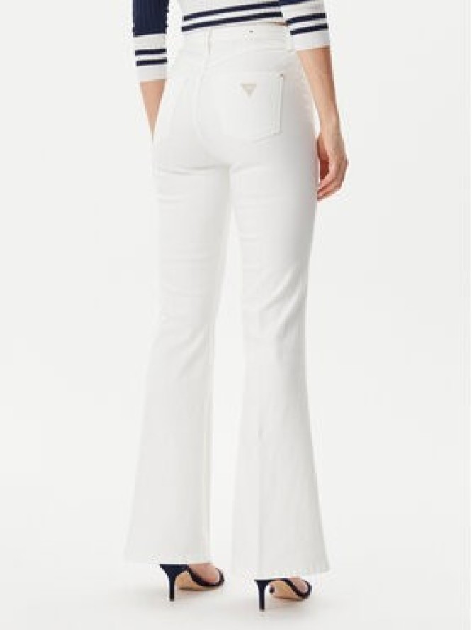 Guess Spodnie materiałowe W5GA1Q D5N71 Beżowy Regular Fit