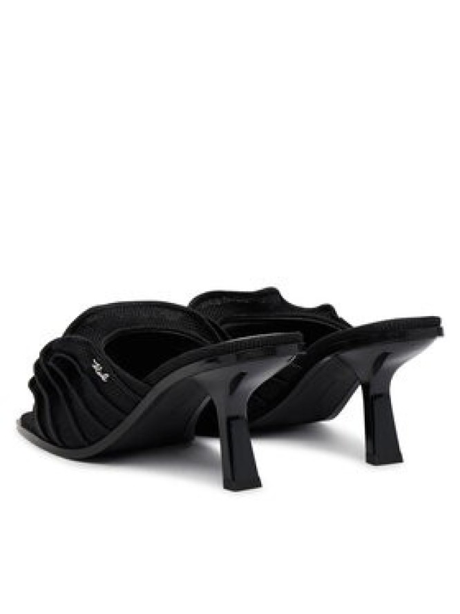 KARL LAGERFELD Klapki Karmel KL33604 Czarny