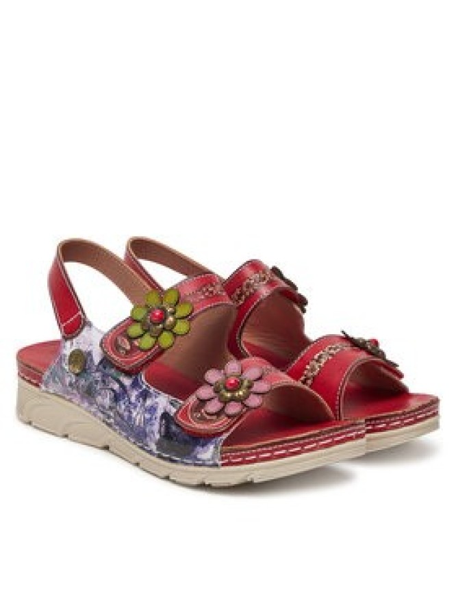 Laura Vita Sandały Dorry 16 Czerwony