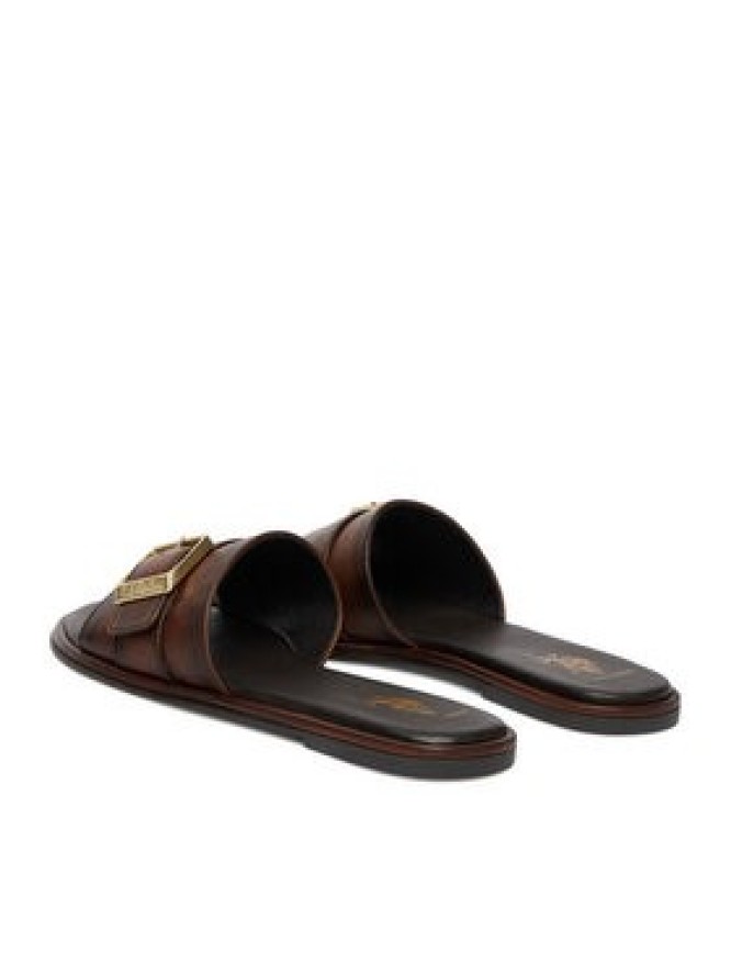 U.S. Polo Assn. Klapki EO-TEMPE001W/6L1 Brązowy ciemny