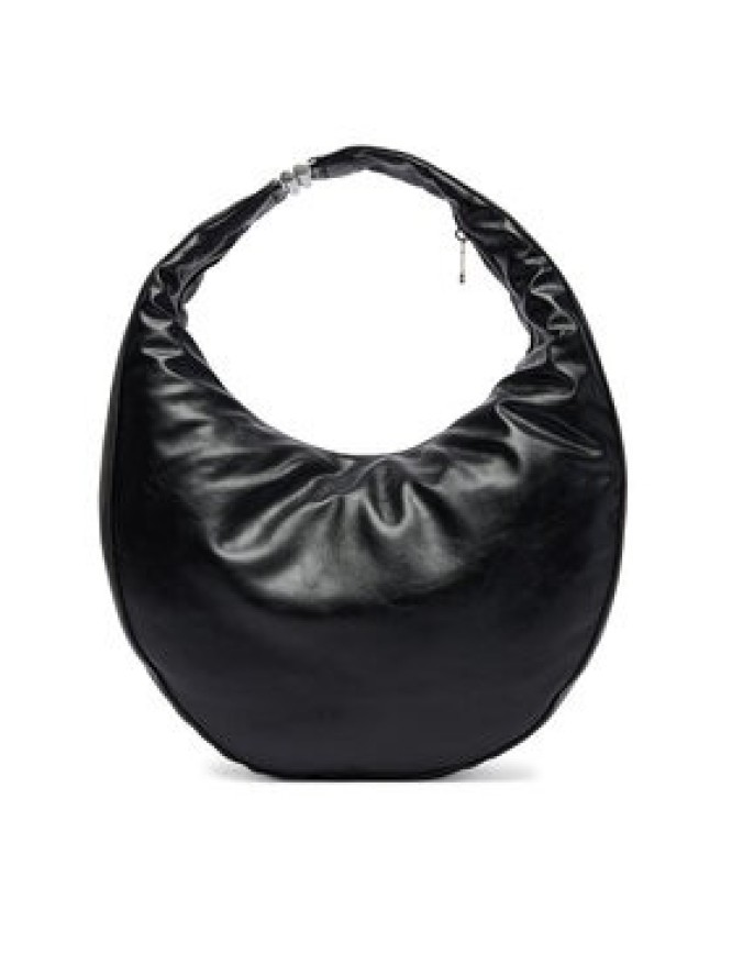 Calvin Klein Torebka Buckle Convertible Hobo Bag LV04F3446G Czarny