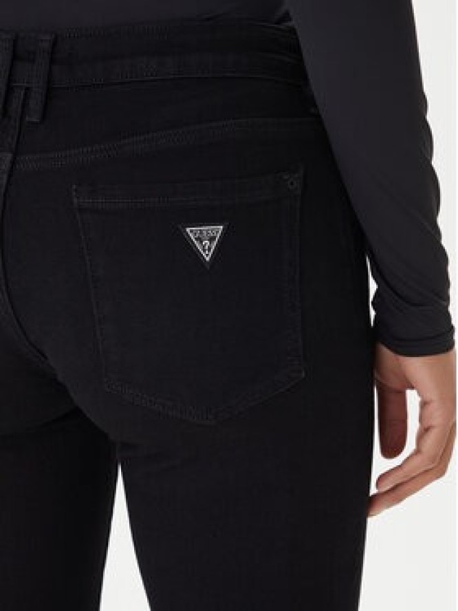 Guess Jeansy Annette W2YA99 D4PZ1 Czarny Skinny Fit