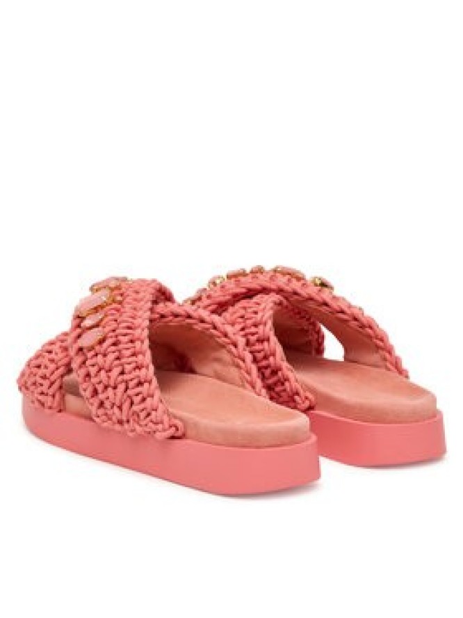 Inuikii Klapki Woven Stones 1004.003.0073 Różowy ciemny