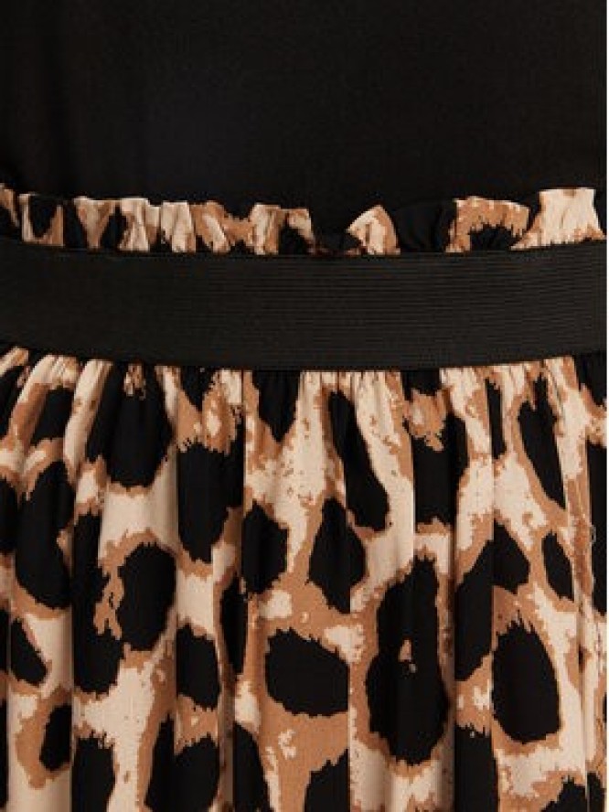 ONLY Spódnica plisowana Venedig 15251761 Brązowy Regular Fit