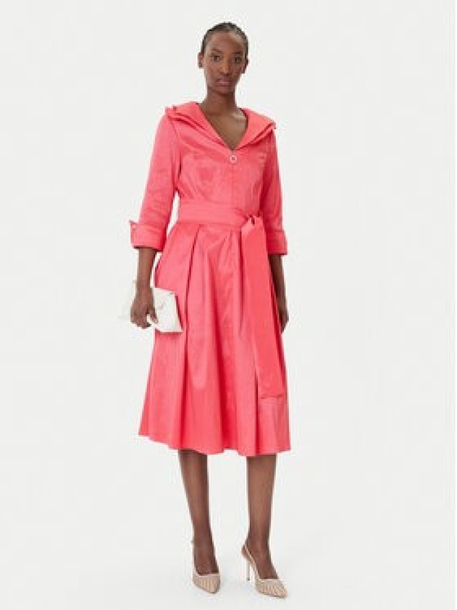 Joseph Ribkoff Sukienka koktajlowa 261719 Różowy Regular Fit