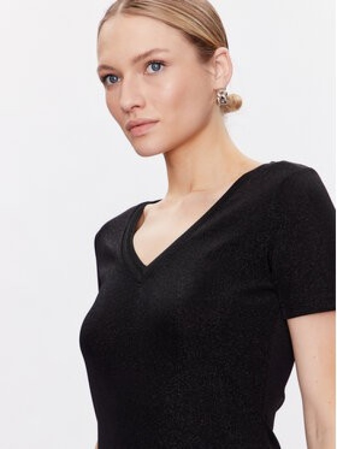 Morgan Bluzka 212-DIWI Czarny Regular Fit