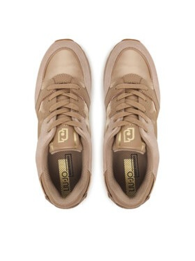 Liu Jo Sneakersy Maxi Wonder 91 BF5005 PX522 Beżowy