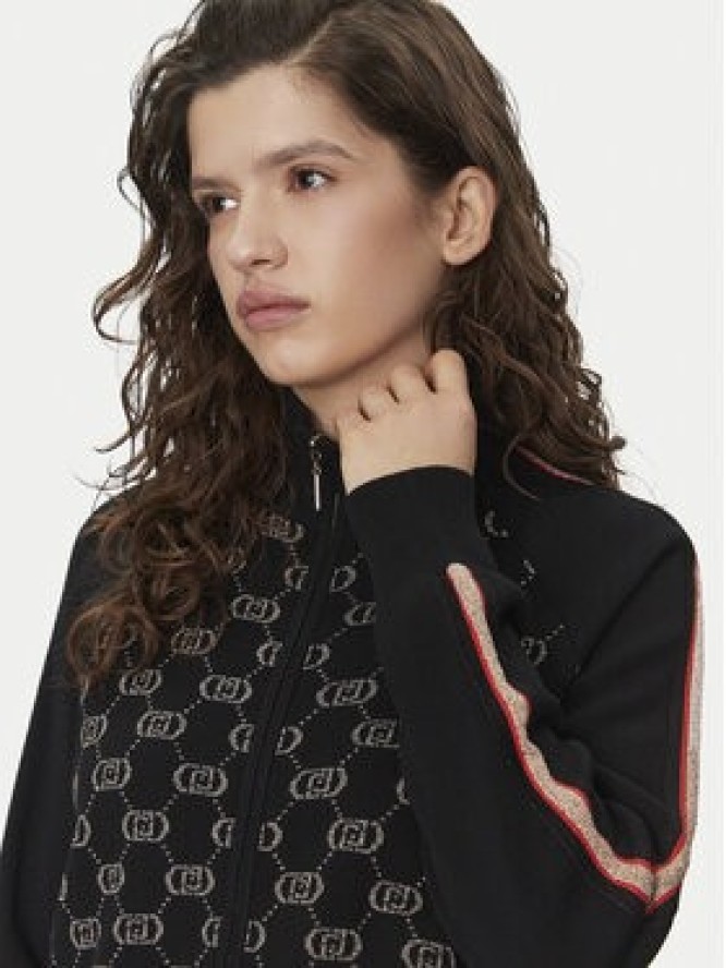 Liu Jo Sport Kardigan TF4224 MS63L Czarny Regular Fit