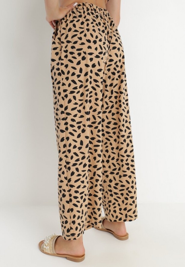 Ciemnobeżowe Spodnie Cilothoe