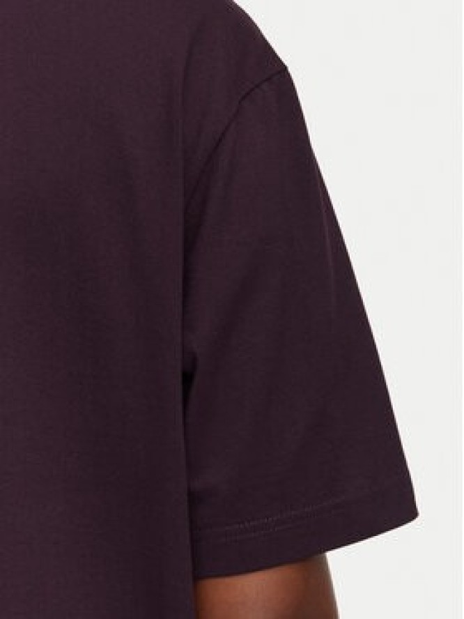 Lacoste T-Shirt TF7215 Bordowy Regular Fit