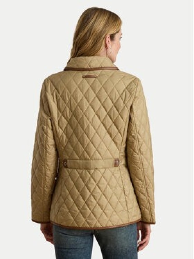 LAUREN RALPH LAUREN Kurtka przejściowa 2,9798E+11 Beżowy Straight Fit