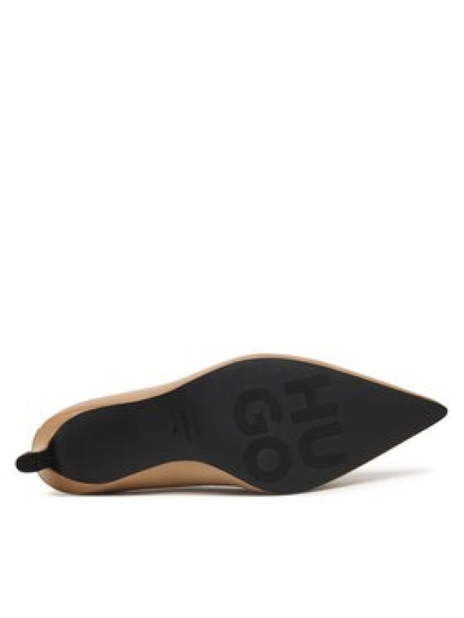 HUGO Czółenka Devany_1 50557663 Beżowy