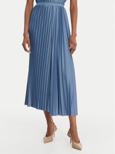 MAX&Co. Spódnica plisowana 2616771013200 Niebieski Regular Fit