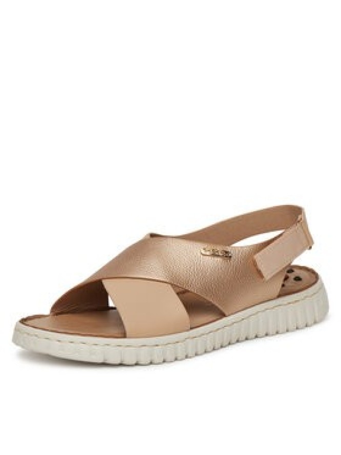 Go Soft Sandały LA3T9143-8 Złoty