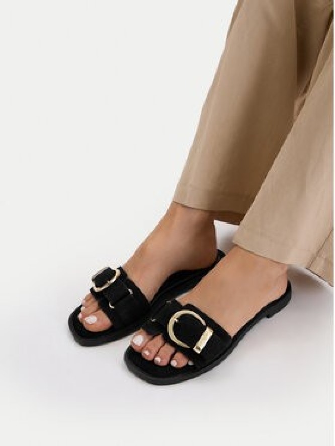 Beverly Hills Polo Club Klapki EO-WI16-ALYSHA-01 Czarny