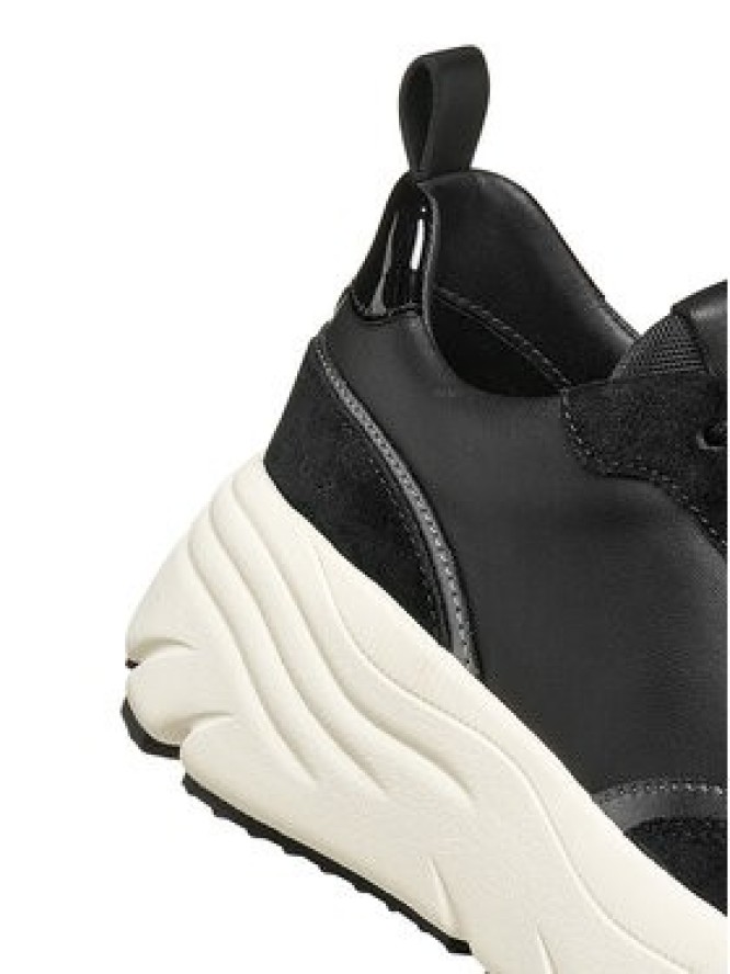 Geox Sneakersy D Diamanta D66UFA 08522 C9999 Czarny