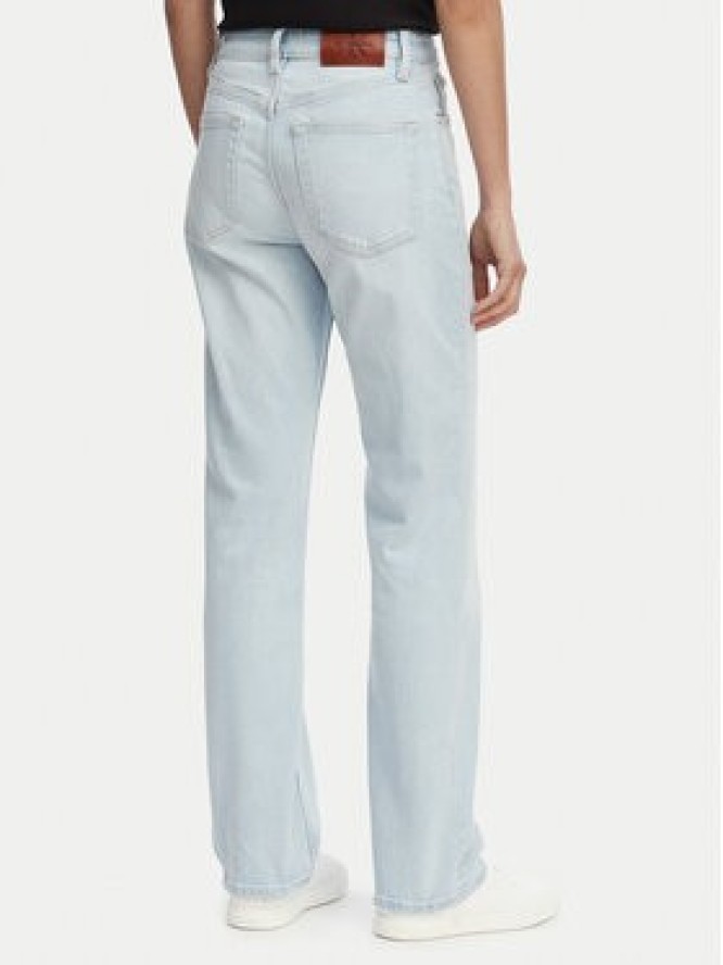 Calvin Klein Jeans Jeansy LV047F710G Niebieski jasny Straight Fit
