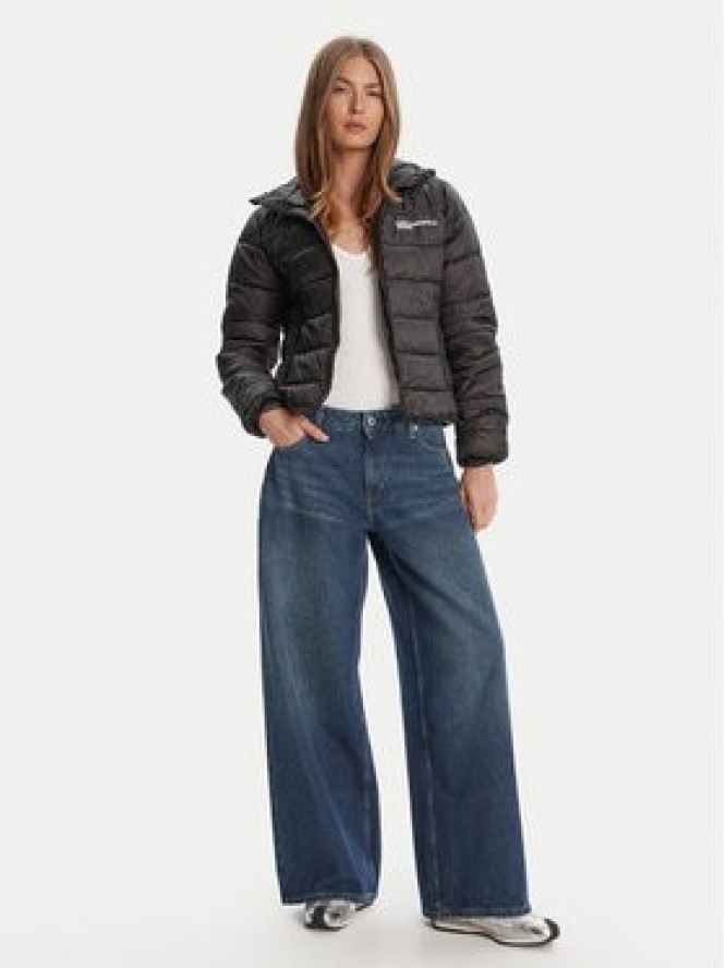 Karl Lagerfeld Jeans Kurtka zimowa A3W15026 Czarny Regular Fit