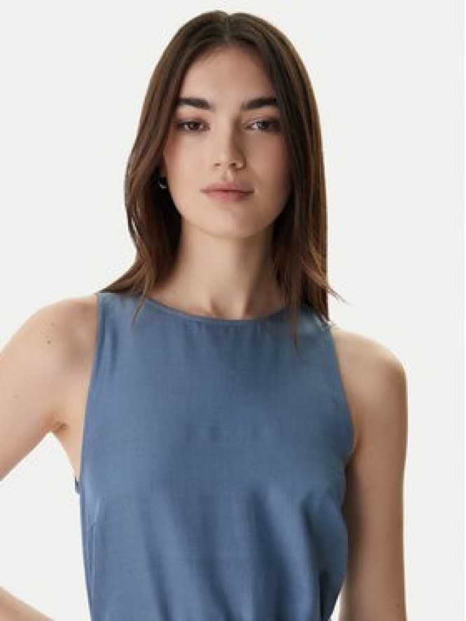 Marella Sukienka letnia Acerbi 2615221091 Granatowy Regular Fit