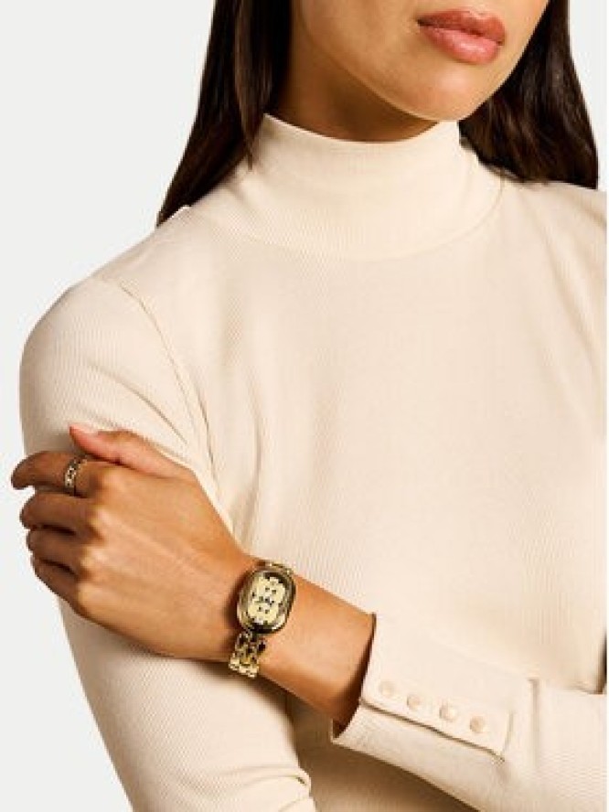 Fossil Zegarek Sloan Gold-Tone Stainless Steel ES5380 Złoty