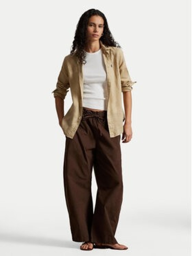 Polo Ralph Lauren Koszula 211970730506 Beżowy Regular Fit