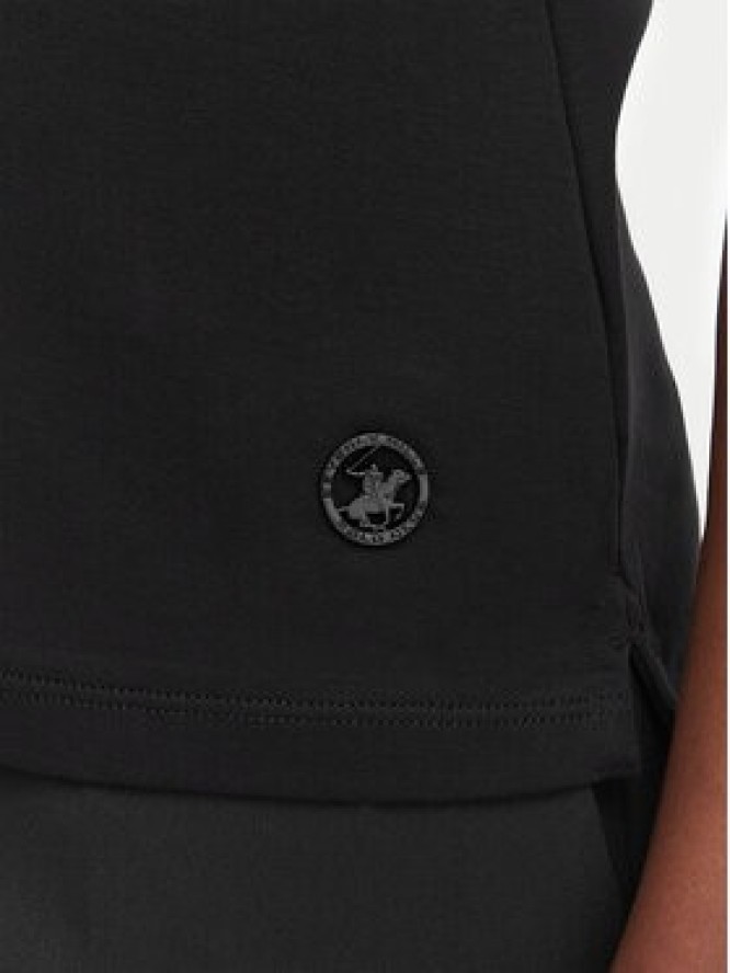 Beverly Hills Polo Club Polo L2601-HR Czarny Regular Fit