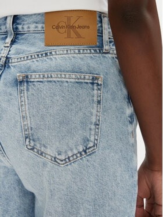 Calvin Klein Jeans Szorty jeansowe J20J225155 Niebieski Relaxed Fit