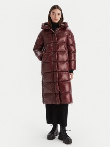 Hetregó Kurtka puchowa 8P781 25WD24 Bordowy Regular Fit