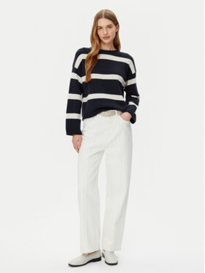 Marc O'Polo Sweter 502 6059 60047 Granatowy Regular Fit