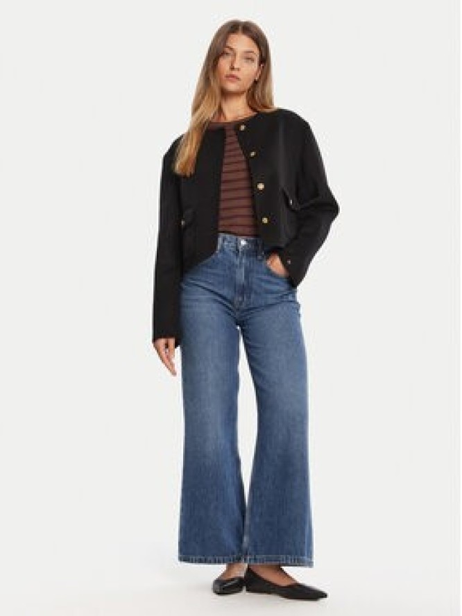 Tommy Hilfiger Kurtka przejściowa WW0WW47446 Czarny Regular Fit