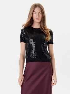 Guess Sweter W5YR21 Z3E70 Czarny Regular Fit