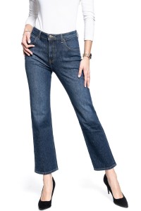 LEE CAROL BOOT 70'S BOOTCUT DAMSKIE SPODNIE JEANSOWE DARK ROBERTO L30NPOAW 112106525