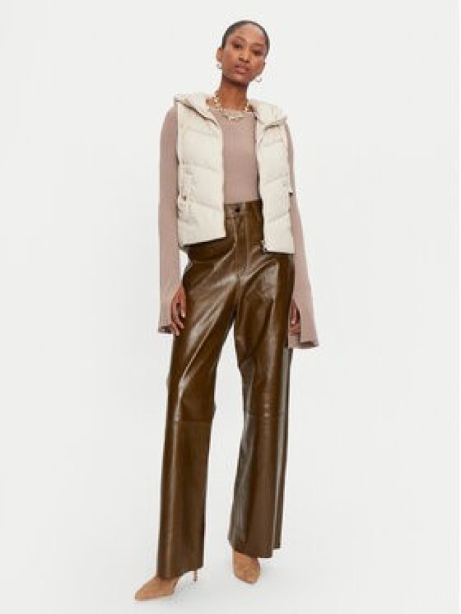 Morgan Bezrękawnik 232-GSOLO Écru Regular Fit