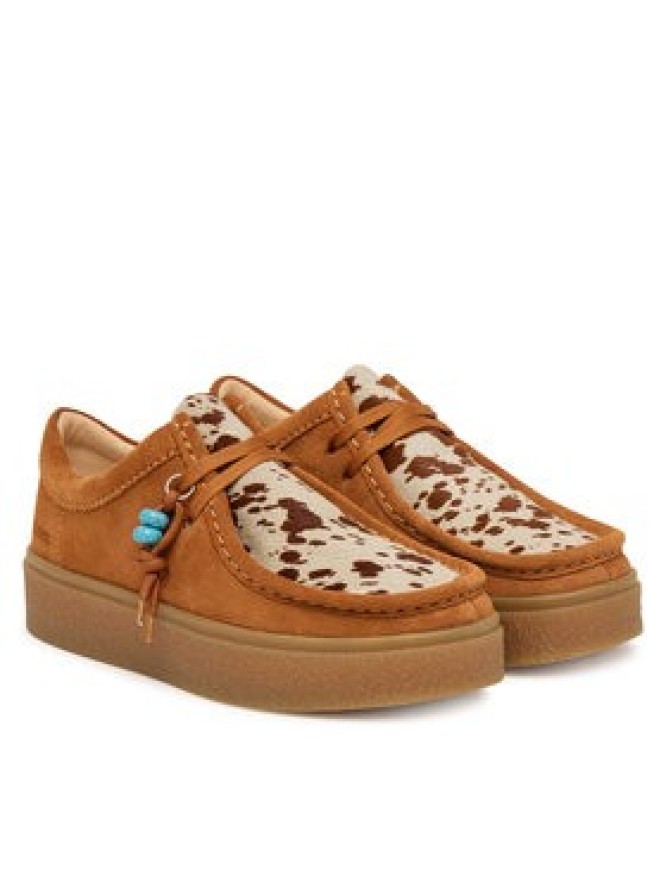 Clarks Półbuty Boxbee Walla. 26329295 Brązowy