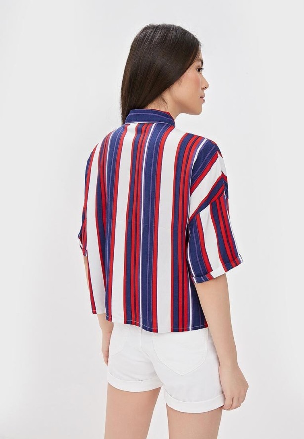 LEE CROPPED SHIRT BLUEPRINT L45BCELH 112110213