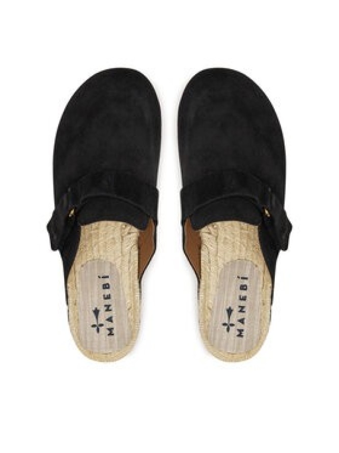 Manebi Espadryle K 1.0 B0 Czarny