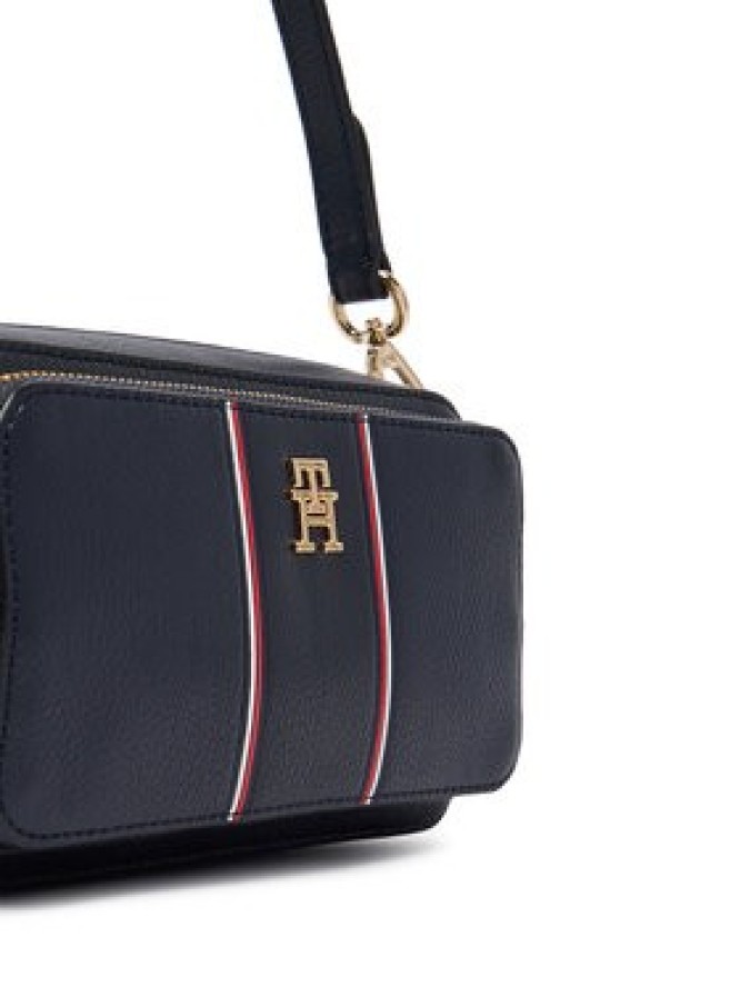 Tommy Hilfiger Torebka Th Daily Camera Bag Corp AW0AW18640 Granatowy