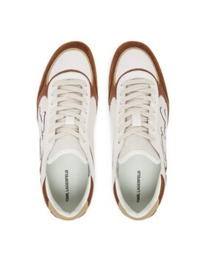 KARL LAGERFELD Sneakersy Kandidate KL63816 Brązowy