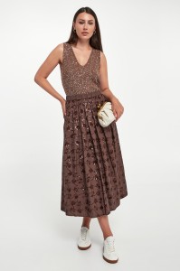 Spódnica midi z cekinami Tempra WEEKEND MAX MARA