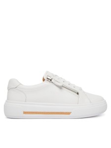 Clarks Sneakersy Hollyrose Zip 26185917 Biały