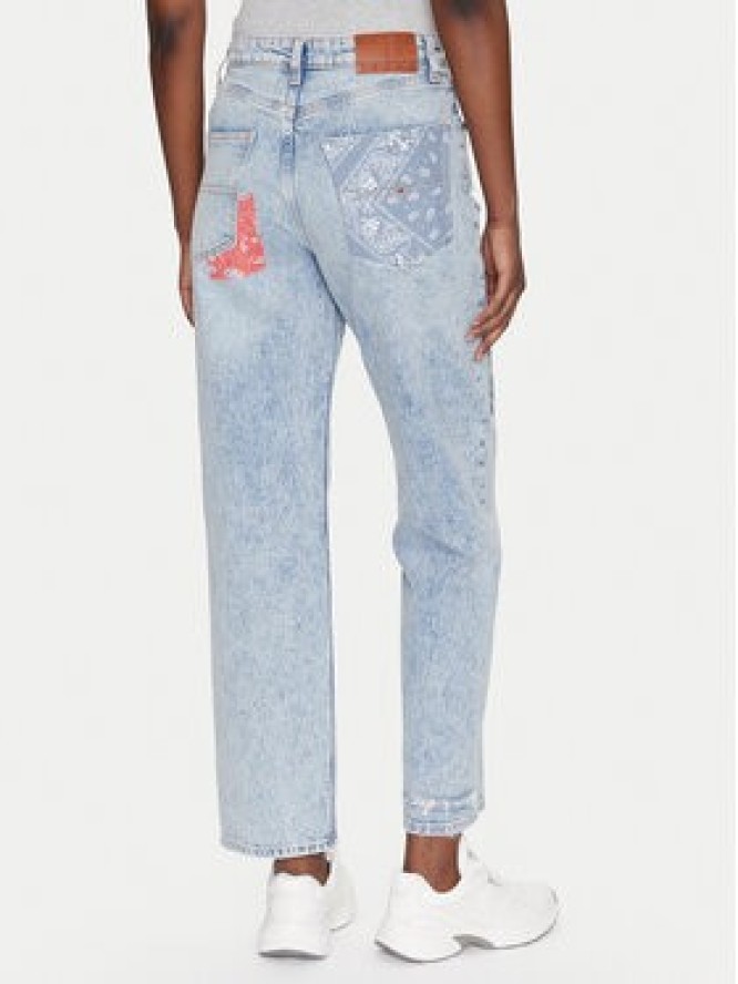 Tommy Jeans Jeansy Layla DW0DW20017 Niebieski Straight Fit