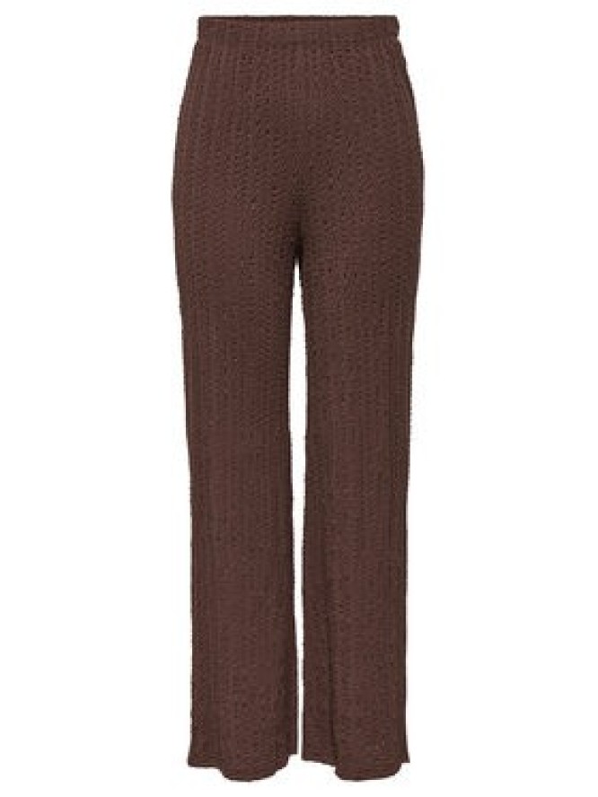 ONLY Spodnie materiałowe Ella 15368471 Brązowy Wide Leg