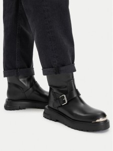 LOVE MOSCHINO Botki JA24134G1LIA0000 Czarny