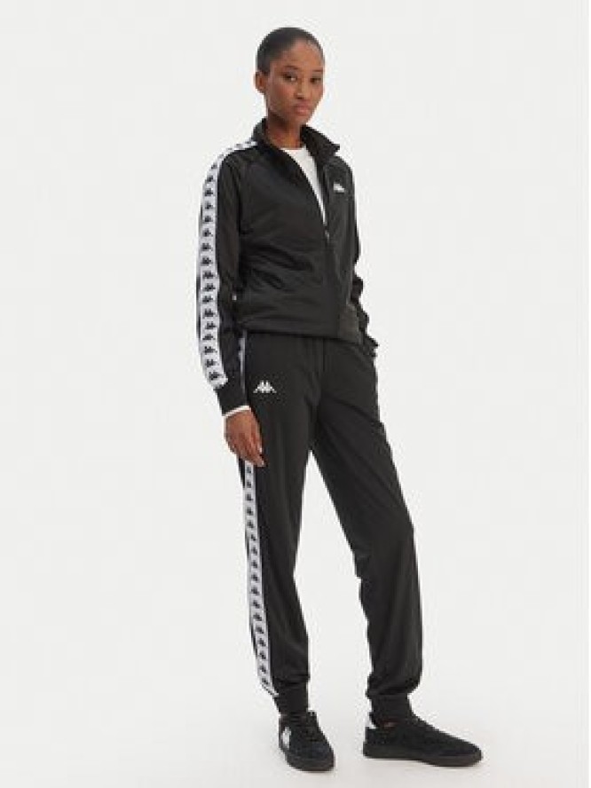 Kappa Spodnie dresowe Banda Wrastoria 303R5K0 Czarny Slim Fit