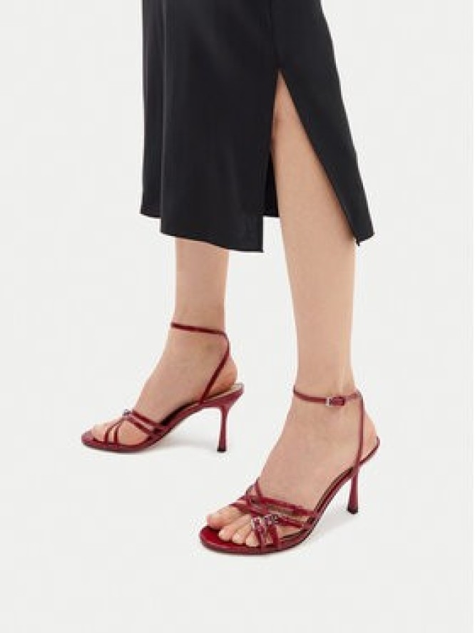 JENNY Sandały LS6025-08 Czerwony