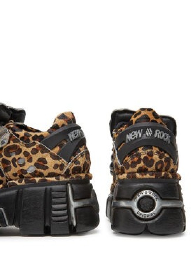 NEW ROCK Sneakersy M-120N-C71 Brązowy