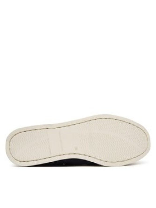 Tommy Hilfiger Mokasyny Hilfiger Suede Boat Shoe FW0FW09338 Granatowy